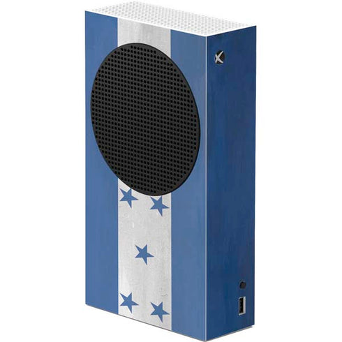 Honduras Flag Distressed Xbox Series S Console Skin